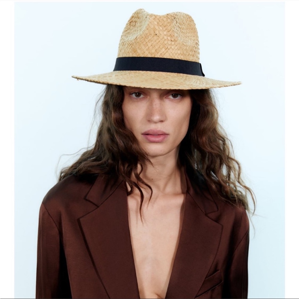 ✨SALE✨ZARA RAFFIA HAT ✨SALE✨